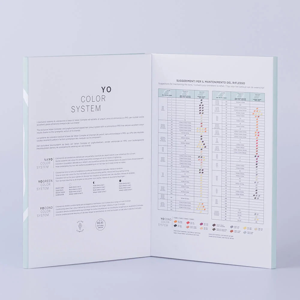 Kemon Compact Colour Chart 020 for Export