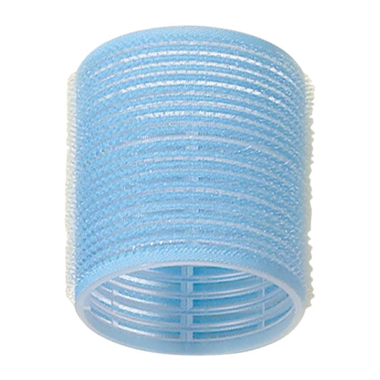 Jumbo Velcro Rollers Light Blue 56mm x 6