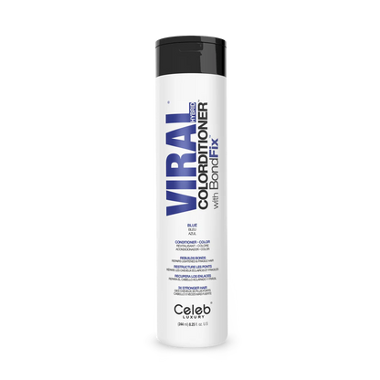 Celeb Luxury Viral Hybrid Colorditioner Conditioner with BondFix - Blue - 244ml