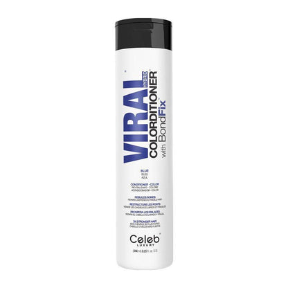 Celeb Luxury Viral Hybrid Colorditioner Conditioner with BondFix - Blue - 244ml