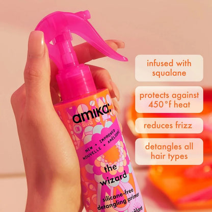 amika The Wizard Silicone-Free Detangling Primer 150ml