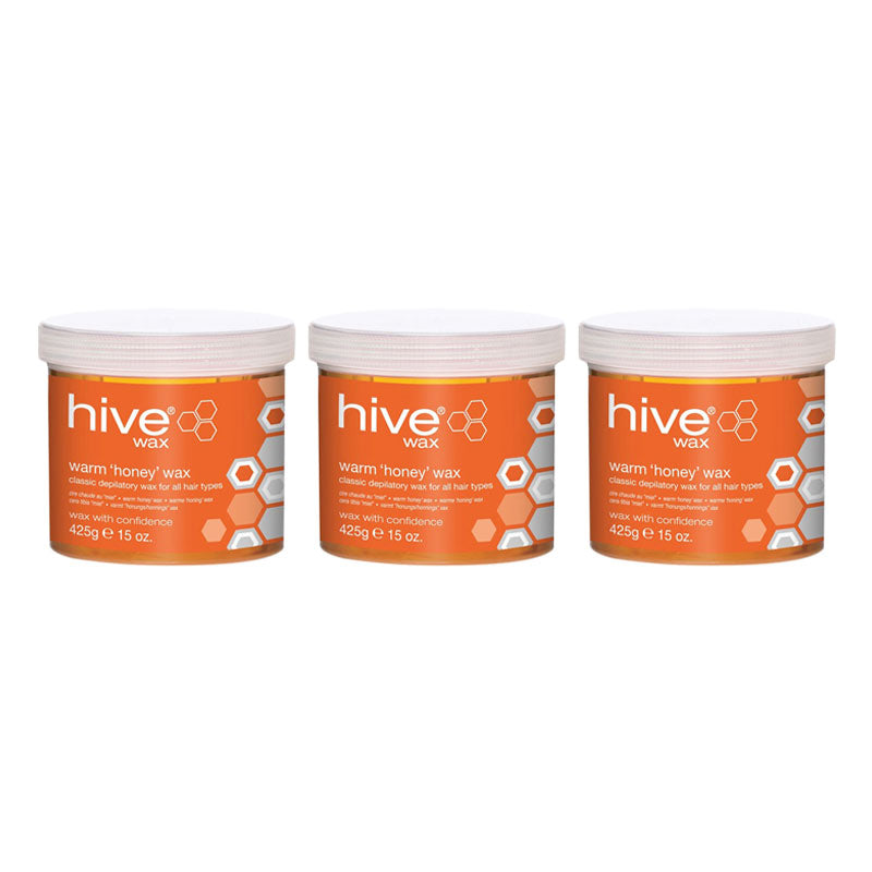 Hive Warm Honey Wax 425g Special Offer Pack