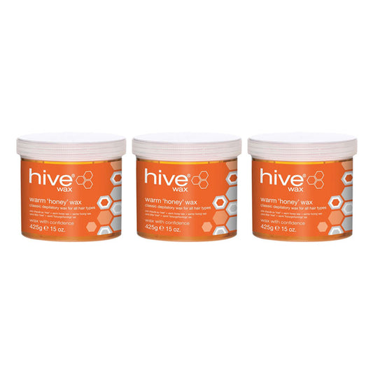 Hive Warm Honey Wax 425g Special Offer Pack