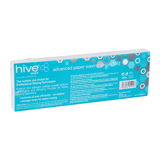 Hive Advanced Paper Waxing Strips x 100