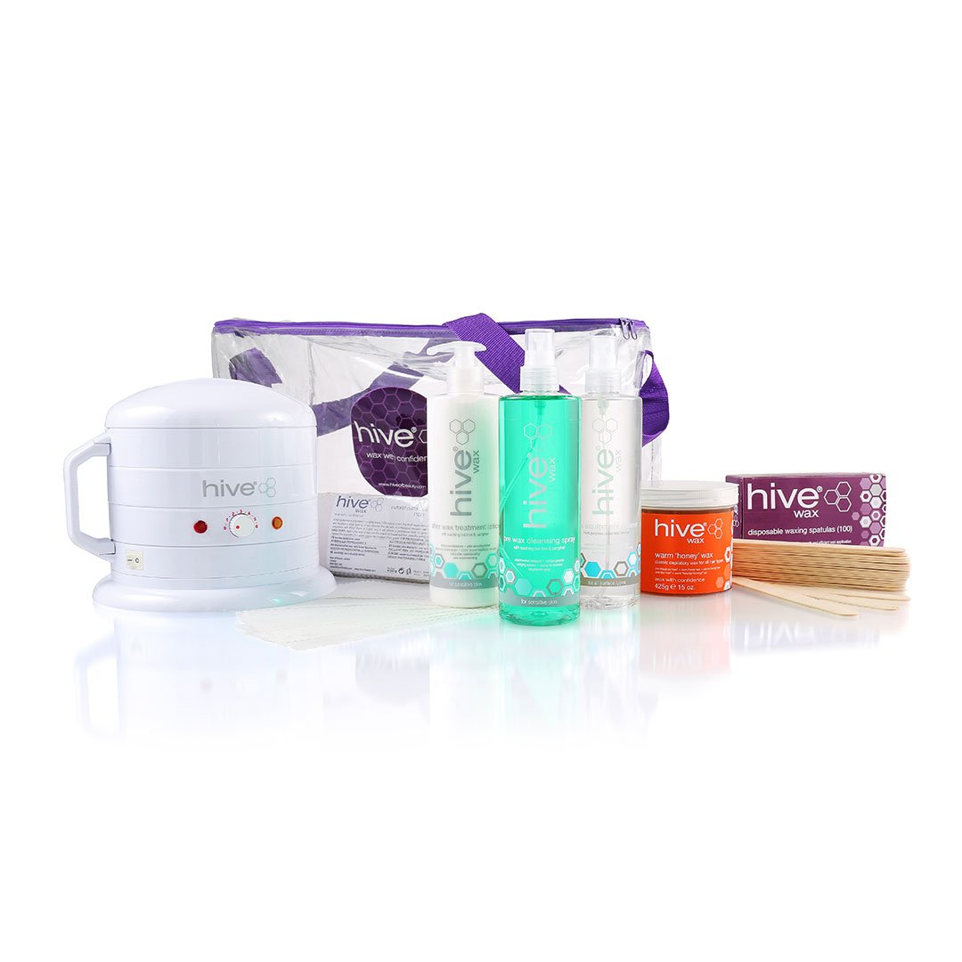 Hive Warm Honey Wax Pack + 500cc Heater