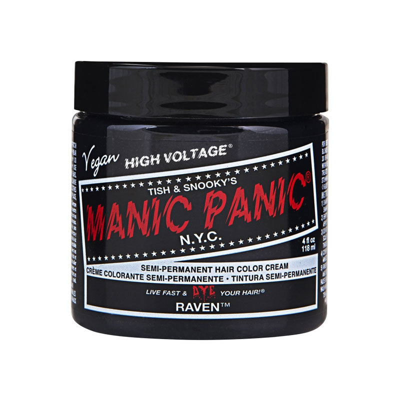 Manic Panic High Voltage Classic Hair Colour Raven 118ml