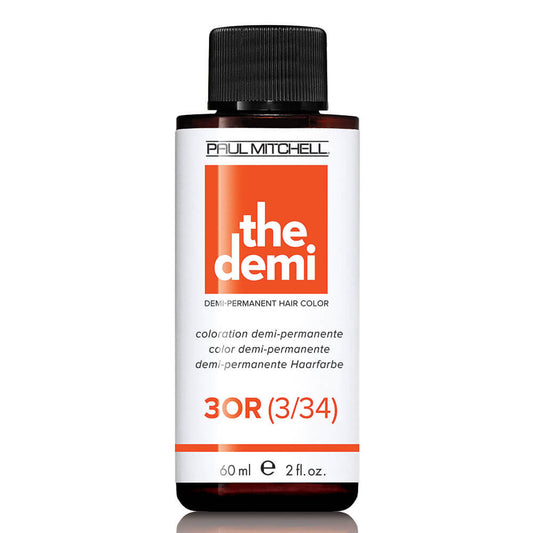 Paul Mitchell The Demi Demi Permanent Liquid Hair Colour - 3OR - 60ml