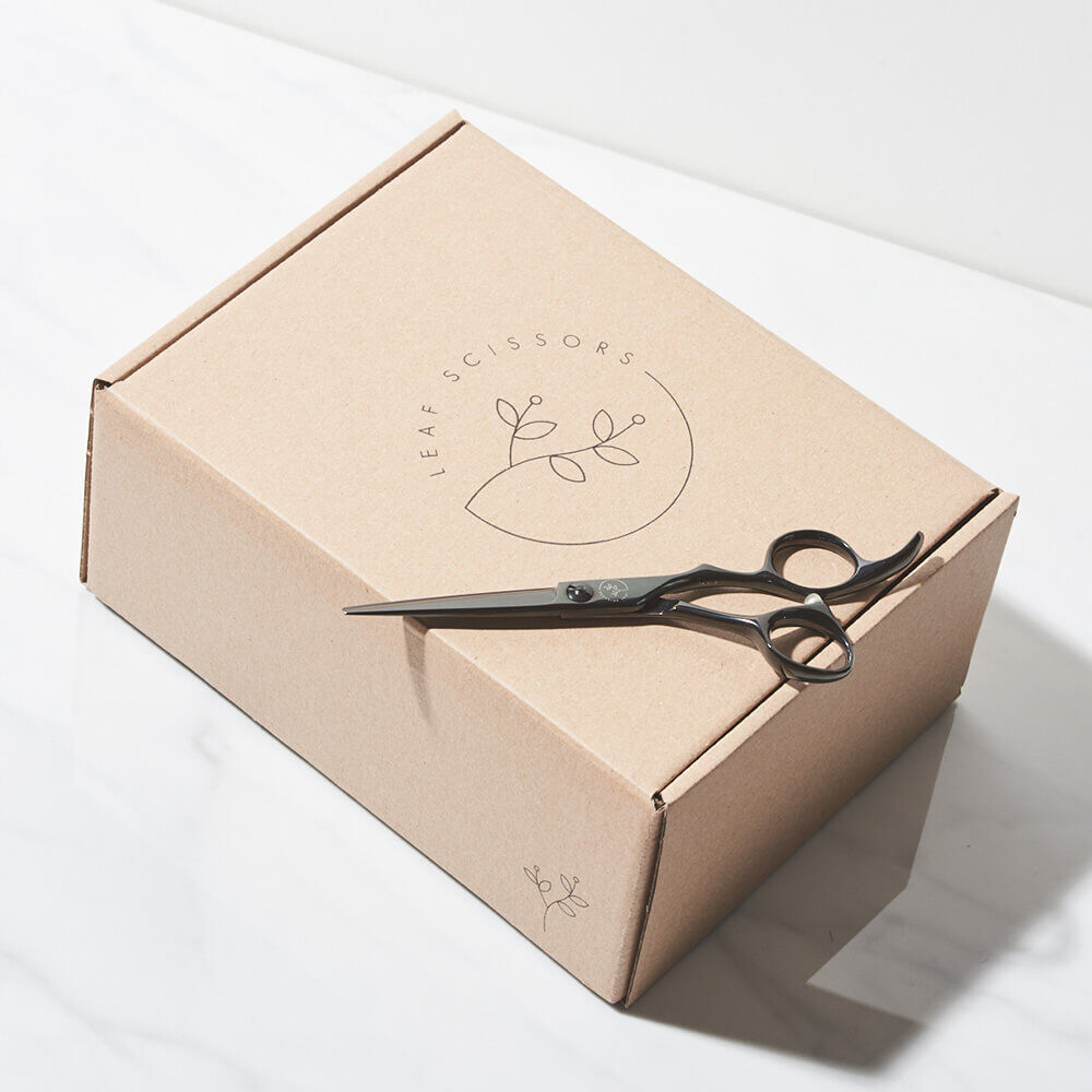 Leaf Scissors Black Edition 5.5"