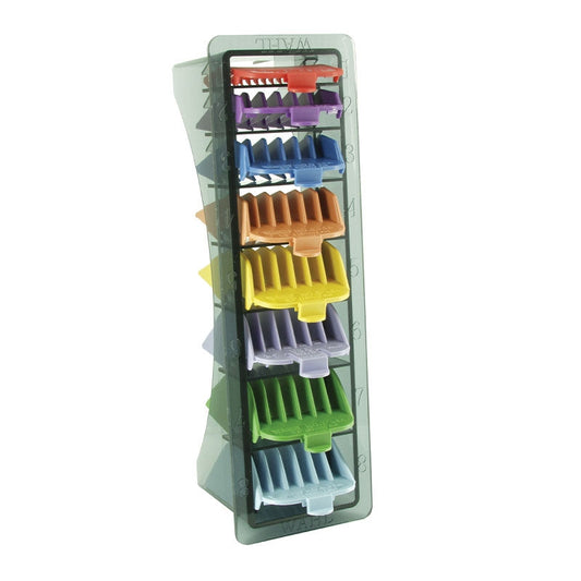 WAHL Comb Set with Storage Tray Colour Coded