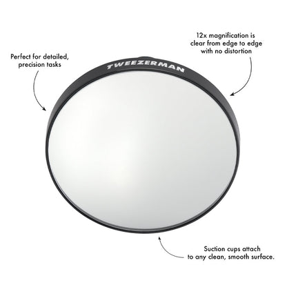 Tweezerman Tweezermate 12x Magnifying Mirror