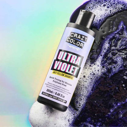 Crazy Color Ultraviolet Anti Yellow Shampoo 250ml
