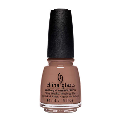 China Glaze Long-Wear, Oil Based Nail Lacquer - Bare Attack - 14ml
