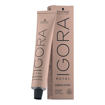 Schwarzkopf Professional Igora Royal Absolutes Permanent Hair Colour - 8-01 - 60ml