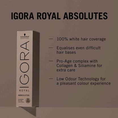 Schwarzkopf Professional Igora Royal Absolutes Permanent Hair Colour - 8-140 - 60ml