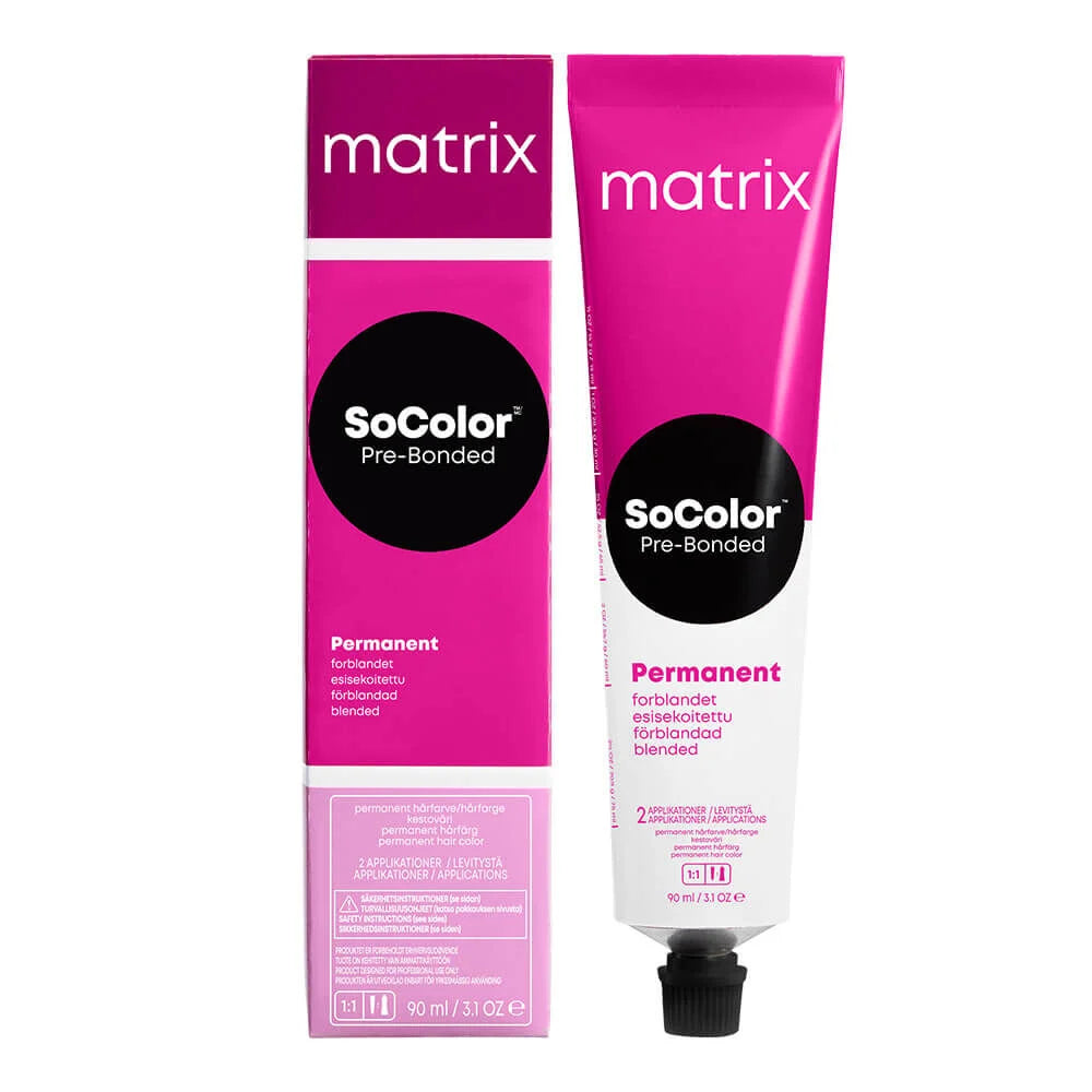 Matrix SoColor Pre-Bonded Permanent Hair Colour - 90ml