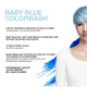 Celeb Luxury Viral Shampoo Colorwash Vegan Shampoo -  Pastel Baby Blue - 244ml