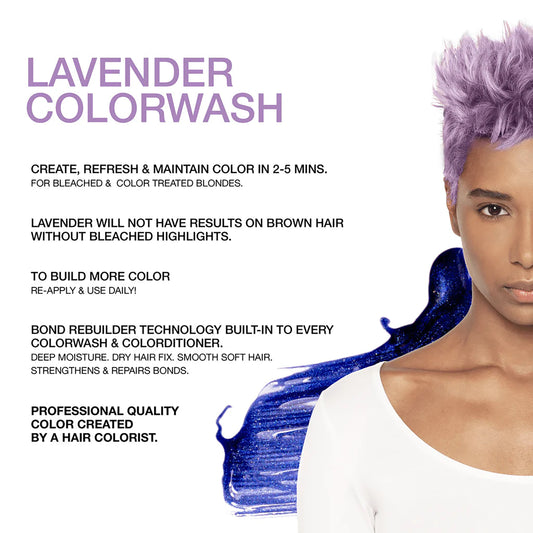 Celeb Luxury Viral Shampoo Colorwash Vegan Shampoo -  Pastel Lavender - 244ml