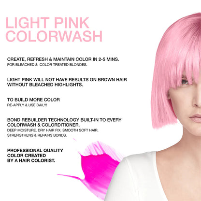 Celeb Luxury Viral Shampoo Colorwash Vegan Shampoo -  Pastel Rose Gold - 244ml