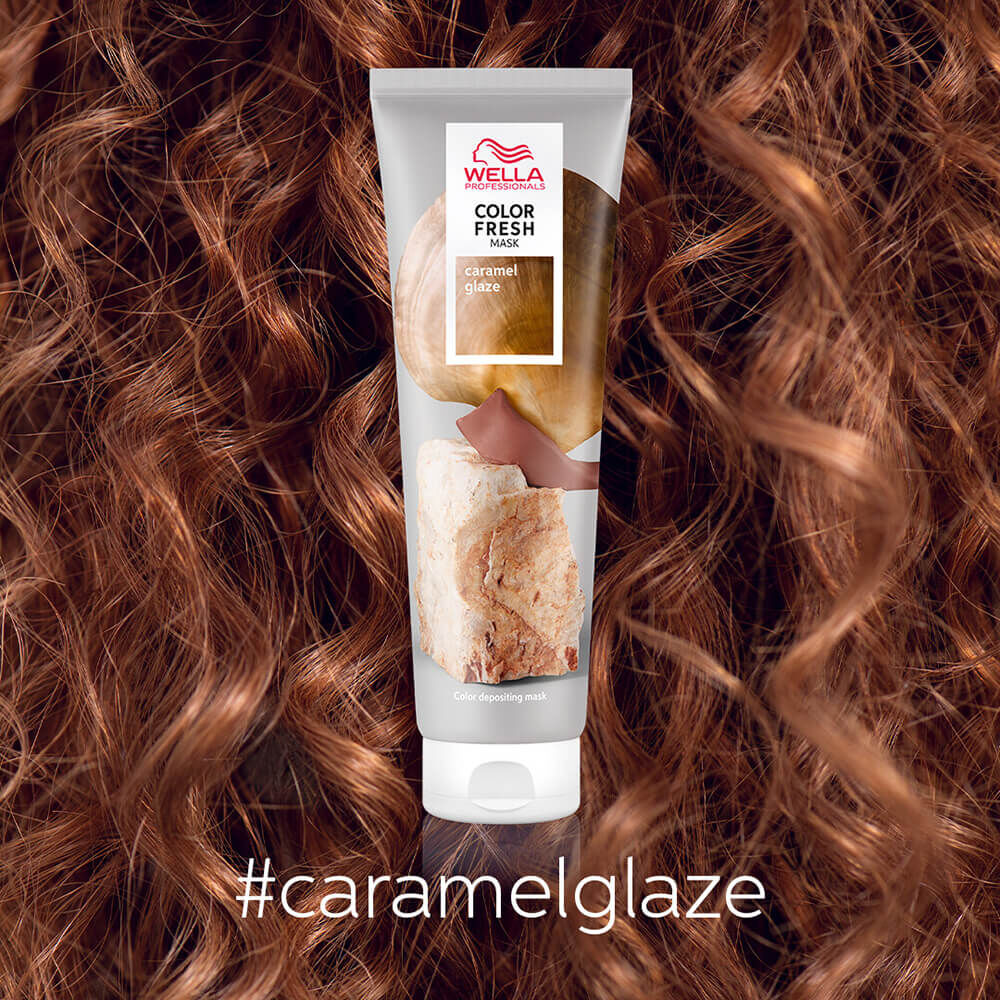 Wella Professionals Color Fresh Mask -  Caramel Glaze - 150ml