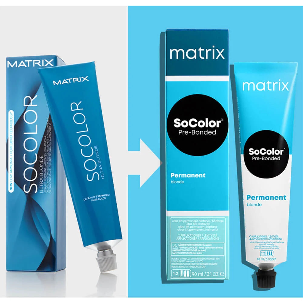 Matrix SoColor Pre-Bonded Permanent Hair Colour - UL-V+ - 90ml