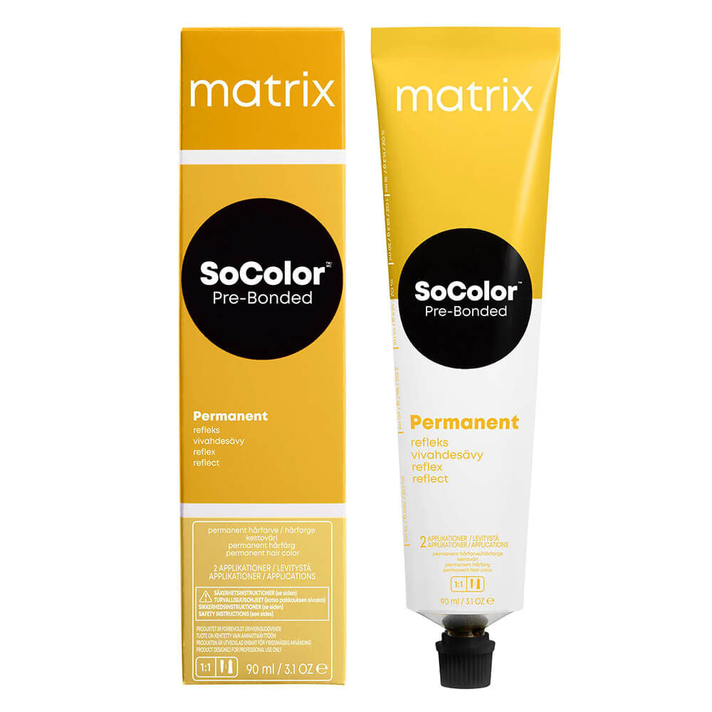 Matrix SoColor Pre-Bonded Permanent Hair Colour, Reflect, Reflective Palette - So Red Red - 90ml