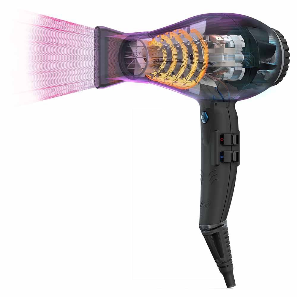 Parlux Alyon Hairdryer, Black