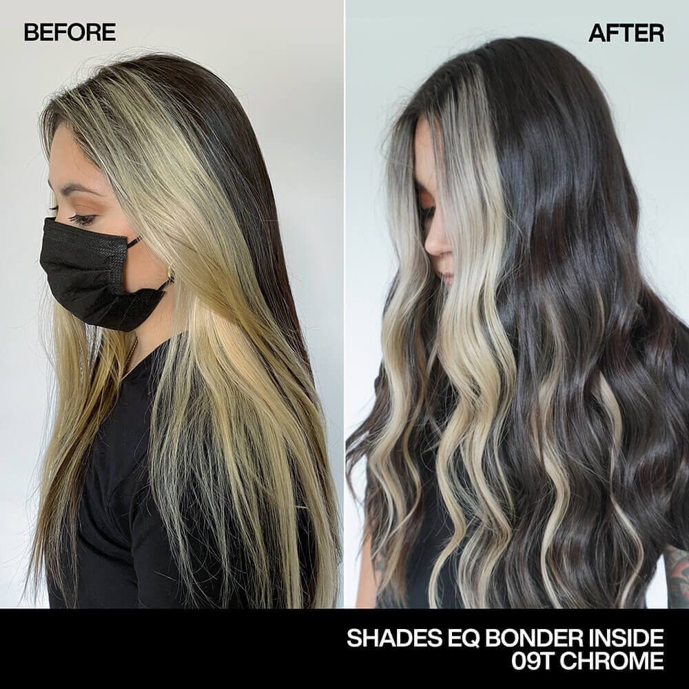 Redken Shades EQ Bonder Inside Demi Permanent Hair Colour - 09T Chrome - 60ml