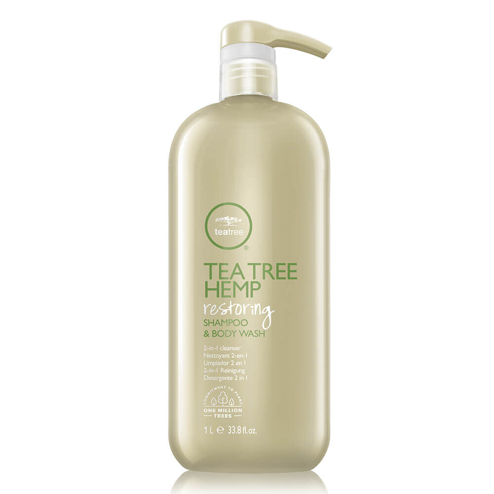 Paul Mitchell Tea Tree Hemp Restoring Shampoo and Body Wash