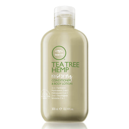 Paul Mitchell Tea Tree Hemp Restoring Conditioner and Body Lotion