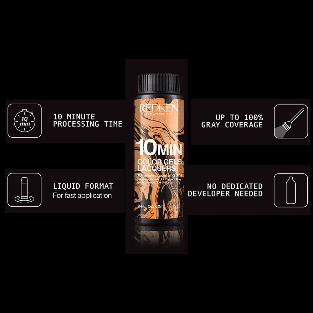 Redken Color Gels Lacquers 10 Minute Permanent Liquid Hair Colour - 9N - 60ml