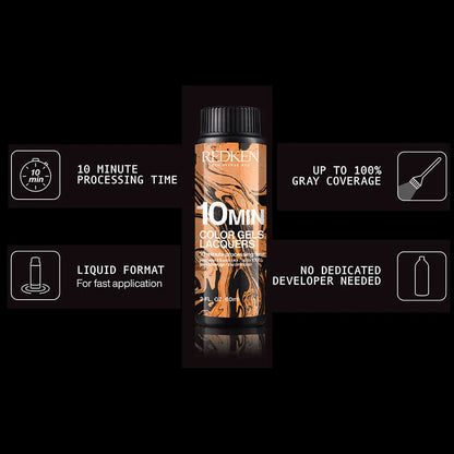Redken Color Gels Lacquers 10 Minute Permanent Liquid Hair Colour - 9N - 60ml