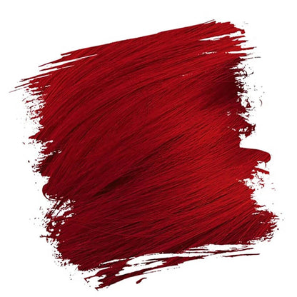 Crazy Color Semi Permanent Vegan Hair Colour Cream - Vermillion Red - 100ml