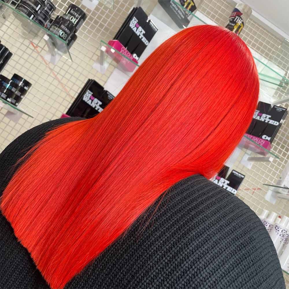 Crazy Color Semi Permanent Vegan Hair Colour Cream - Orange - 100ml