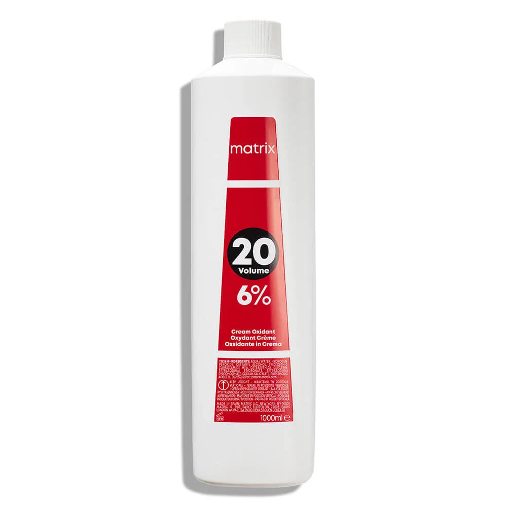 Matrix Cream Oxidant Developer 20 Vol 1 Litre