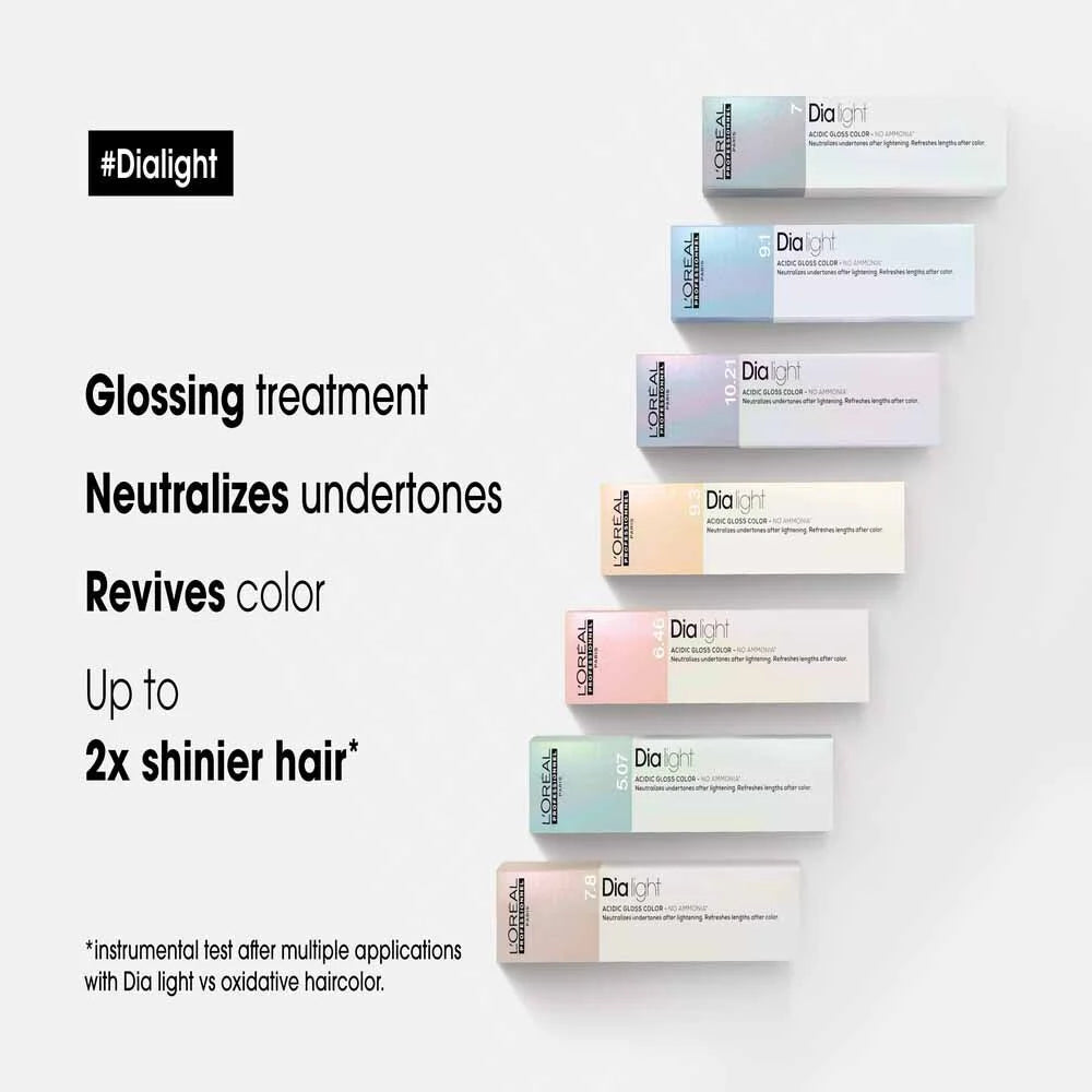 L'Oréal Professionnel Dia Light Demi Permanent Hair Colour - 8.3 Light Golden Blonde 50ml