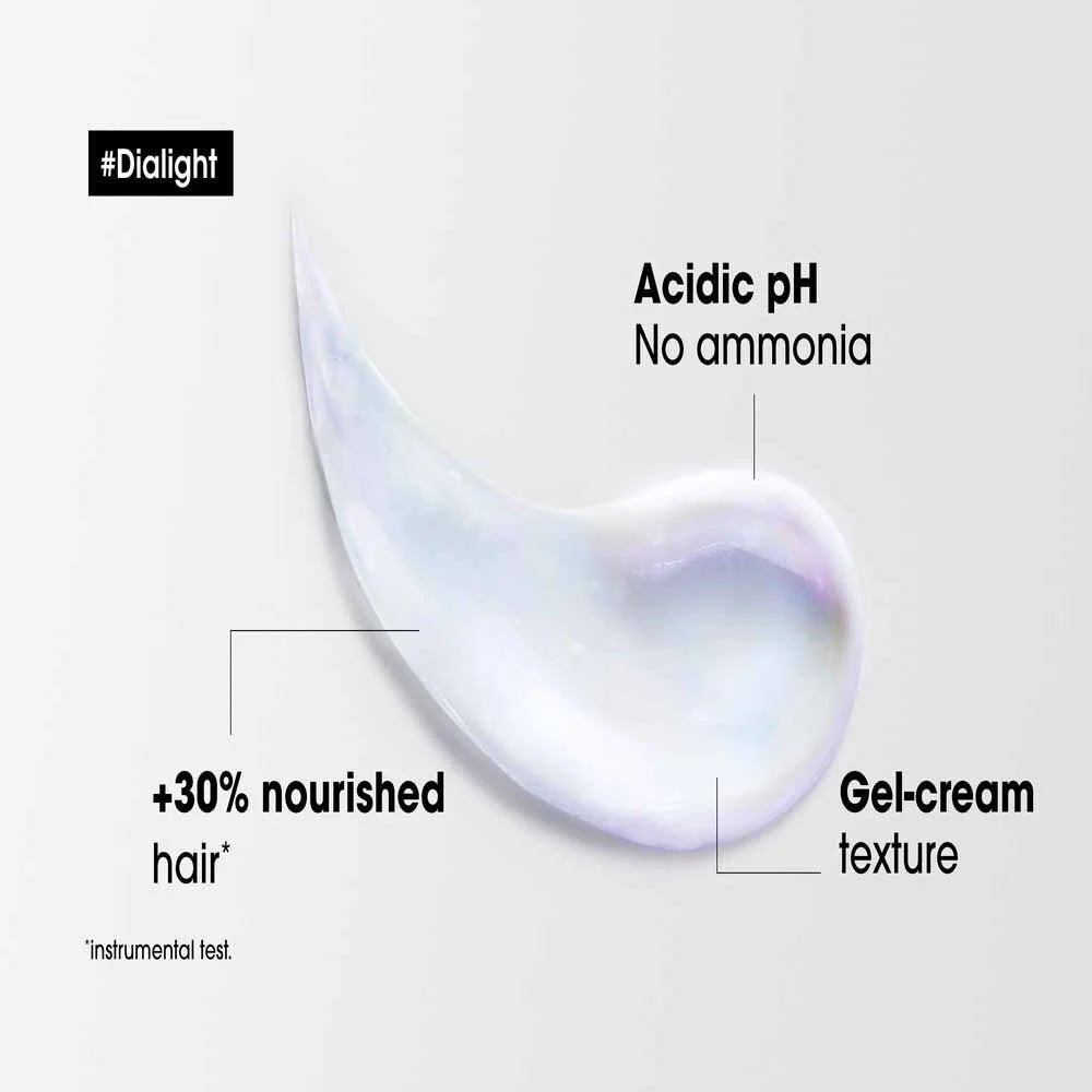 L'Oréal Professionnel Dia Light Demi Permanent Hair Colour - 8.11 Lightest Golden Iridescent Blonde Milkshake 50ml