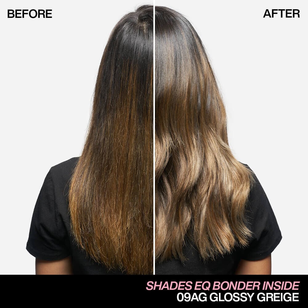 Redken Shades EQ Bonder Inside Demi Permanent Hair Colour - 09AG Glossy Beige - 60ml