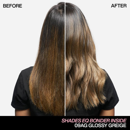 Redken Shades EQ Bonder Inside Demi Permanent Hair Colour - 09AG Glossy Beige - 60ml