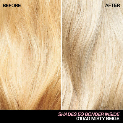 Redken Shades EQ Bonder Inside Demi Permanent Hair Colour - 010AG Misty Beige - 60ml