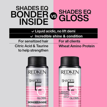 Redken Shades EQ Bonder Inside Demi Permanent Hair Colour - 010G Lemon Icing - 60ml
