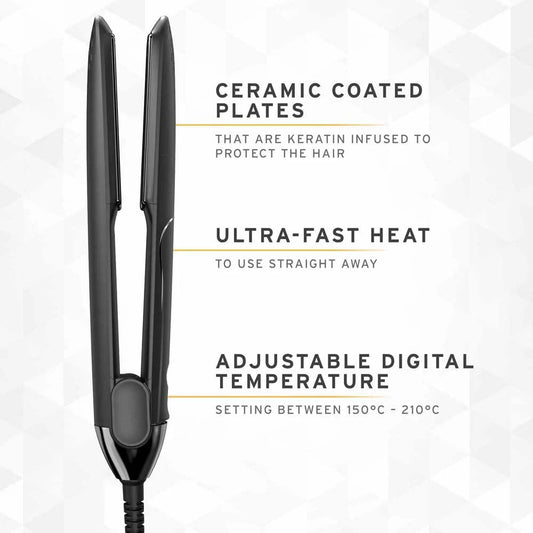 WAHL Pro Glide Hair Straightener in Black
