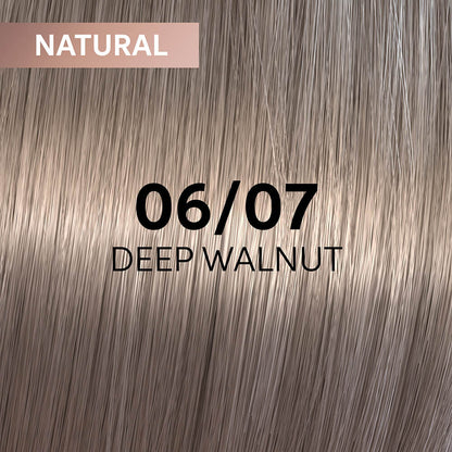 Wella Professionals Shinefinity Zero Lift Glaze Semi-Permanent HairColour - 06/07 Natural Deep Walnut - 60ml