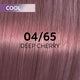 Wella Professionals Shinefinity Zero Lift Glaze Semi-Permanent HairColour - 04/65 Cool Deep Cherry - 60ml Swatch