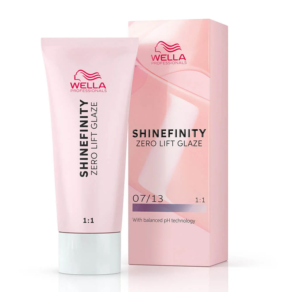Wella Professionals Shinefinity Zero Lift Glaze Semi-Permanent HairColour - 07/13 Cool Toffee Cream - 60ml