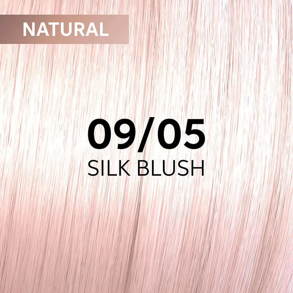 Wella Professionals Shinefinity Zero Lift Glaze Semi-Permanent HairColour - 09/05 Natural Silk Blush - 60ml