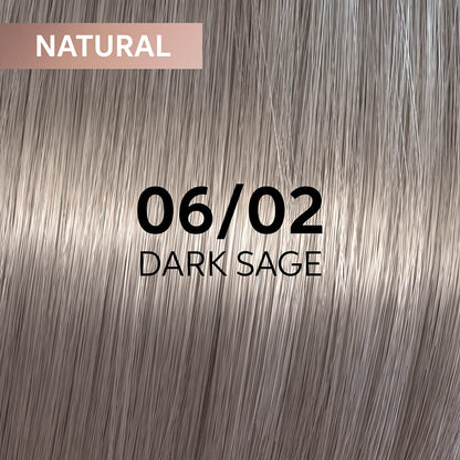 Wella Professionals Shinefinity Zero Lift Glaze Semi-Permanent HairColour - 06/02 Natural Dark Sage - 60ml