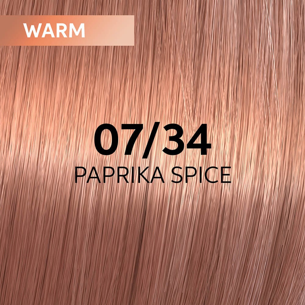 Wella Professionals Shinefinity Zero Lift Glaze Semi-Permanent HairColour - 07/34 Warm Paprika Spice - 60ml