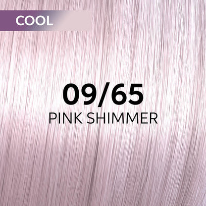 Wella Professionals Shinefinity Zero Lift Glaze Semi-Permanent HairColour - 09/65 Cool Pink Shimmer - 60ml