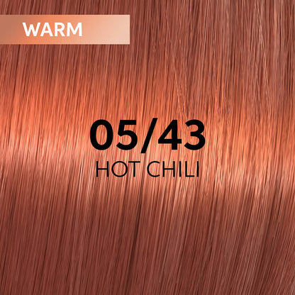 Wella Professionals Shinefinity Zero Lift Glaze Semi-Permanent HairColour - 05/43 Warm Hot Chilli - 60ml