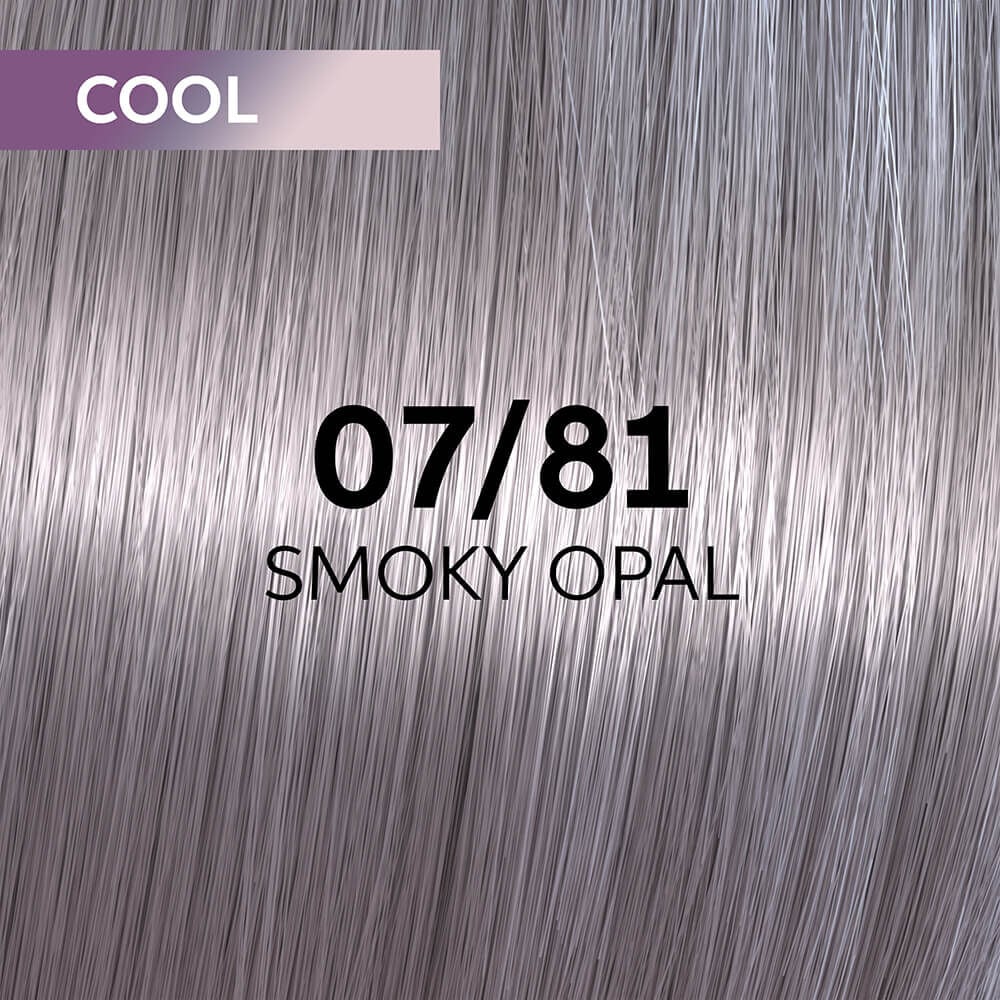 Wella Professionals Shinefinity Zero Lift Glaze Semi-Permanent HairColour - 07/81 Cool Smokey Opal - 60ml